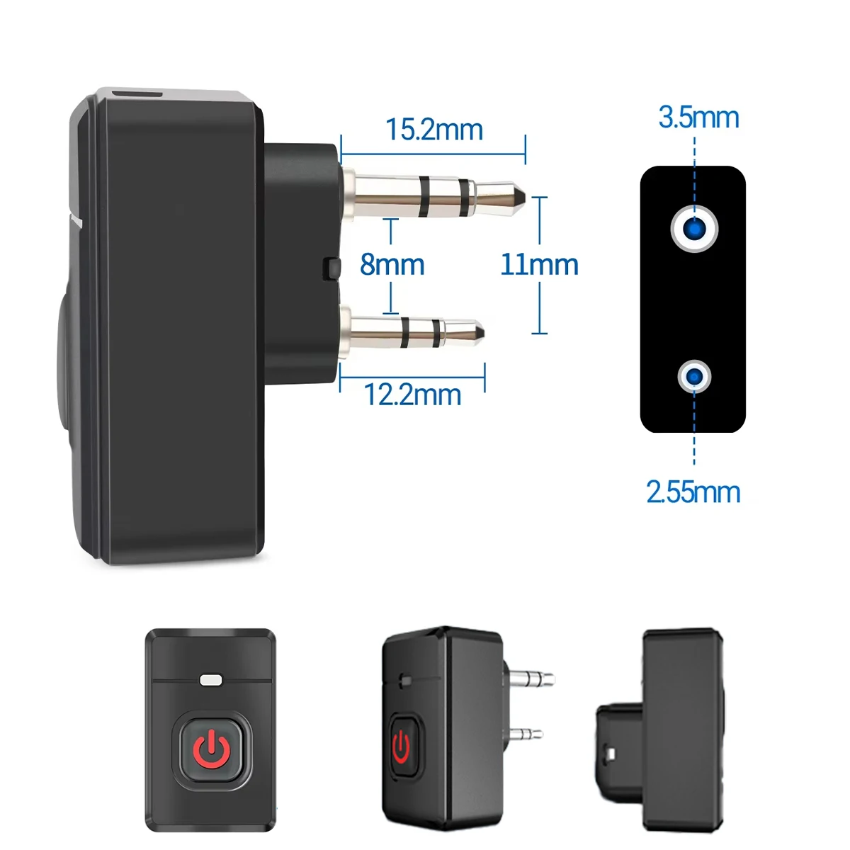 Wireless Bluetooth PTT Headset for Radios 4 Wireless Bluetooth PTT Headset for Radios - Image 4