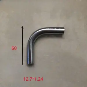 Stainless Steel 45/90-Degree Pipe Elbow Fitting 12 S5275945f54be4f95920f0a12d399d1caQ