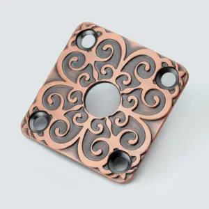 Stainless Steel Jack Plate for Electric Guitars 27 S5280e69dad0443be86036aa5697ac0e5n