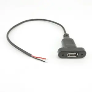 USB Female Connector with Dust-Proof Cover 12 S5330bd5f80c04a0f850c977f592ec2f9V