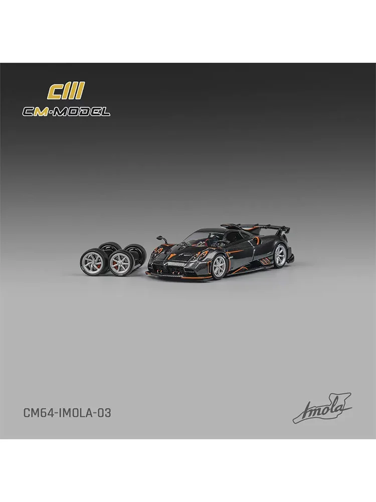 Pagani Imola 1:64 Diecast Model in Black-Orange 7 Pagani Imola 1:64 Diecast Model in Black-Orange - Image 7