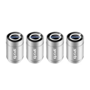 Aluminum Alloy Valve Caps for Vehicles (Set of 4) 18 S538bfad3e14a4fa7a1e951560814a301b