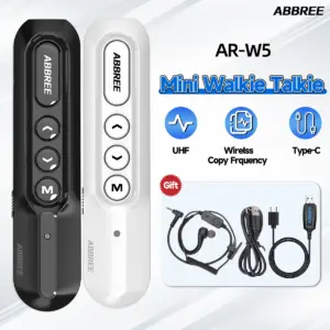 ABBREE AR-W5 Mini Walkie Talkies 400-480MHz 20 S53a6d462e41f42aaab78c207f30e81da0