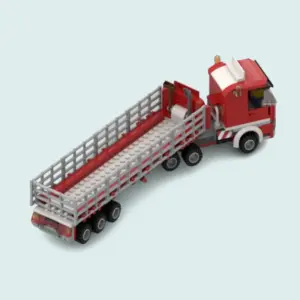 Red Fire Truck Building Set (227 pcs) 10 S53d76b534d3149b684ff1ec1e162b22cA 1