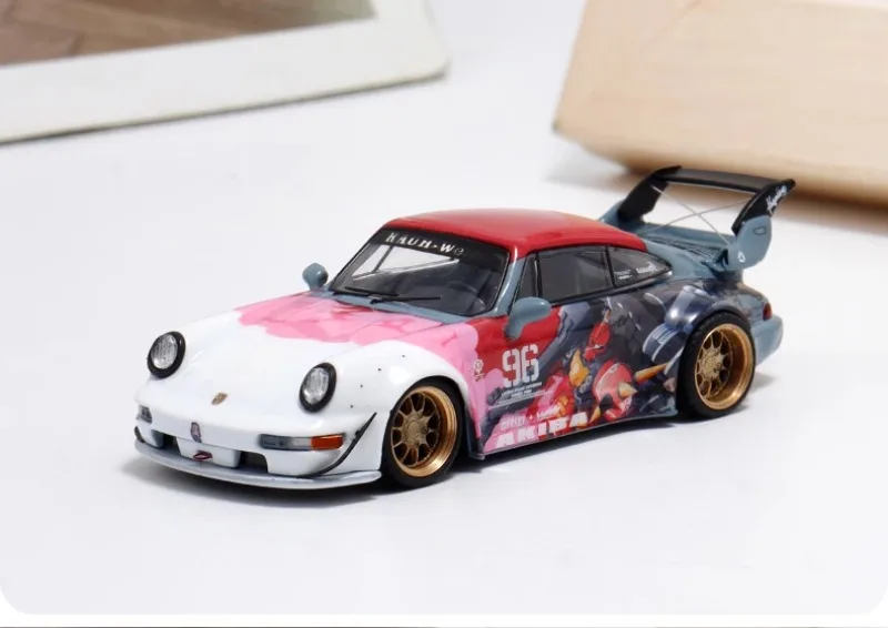 Flame Diecast 1/64 Scale Porsche Model Set 4 Flame Diecast 1/64 Scale Porsche Model Set - Image 4