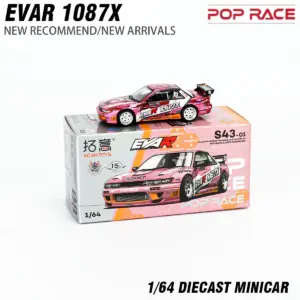 Pink Diecast Model Car S43-01 1:64 Scale 9 S549989d7d45a4c94a2cdb1e787fb4fcec