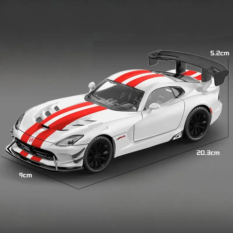 1:24 Scale Diecast 2016 Dodge Viper ACR Model 7 1:24 Scale Diecast 2016 Dodge Viper ACR Model - Image 7