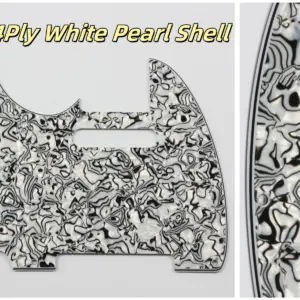 Left-Handed Telecaster Pickguard 3-Ply/4-Ply Options 52 S551b3d8f540f451aa9837cef8522b81aq