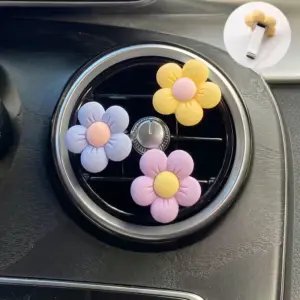 Colorful Flower Aromatherapy Car Freshener Clip 12 S5533a9323291444b8633e23ce76a7104r