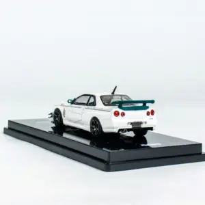 Nissan GT-R R34 V-SPEC Diecast Model - 1:64 Scale 10 S5535ce3cd26447939ff2bd075f5167a2S