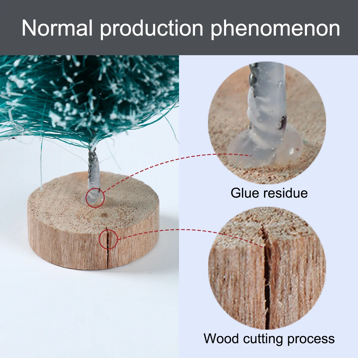 Handmade Mini Christmas Tree in Vibrant Colors 5 Handmade Mini Christmas Tree in Vibrant Colors - Image 5