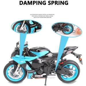 Yamaha YZF-R1M 1:9 Diecast Motorcycle Model 7 S55389ee08b044ed5858bc47b30ec6426S