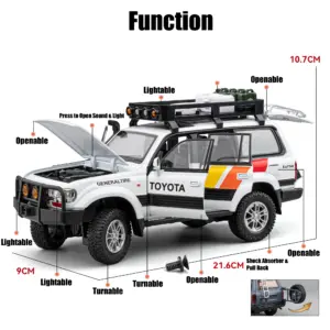 1/24 Toyota Land Cruiser LC80 Model Replica 10 S554e9a2cb39740418deedf3aa01dadf7p