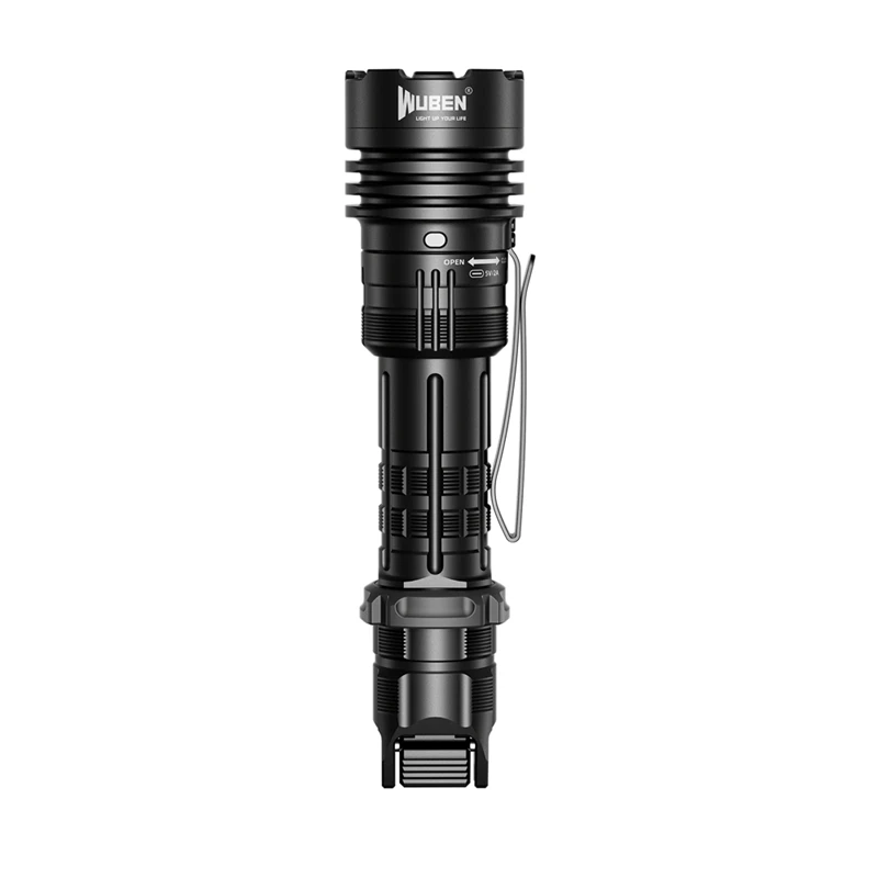 Rechargeable 2000-Lumen Tactical LED Flashlight 3 Rechargeable 2000-Lumen Tactical LED Flashlight - Image 3