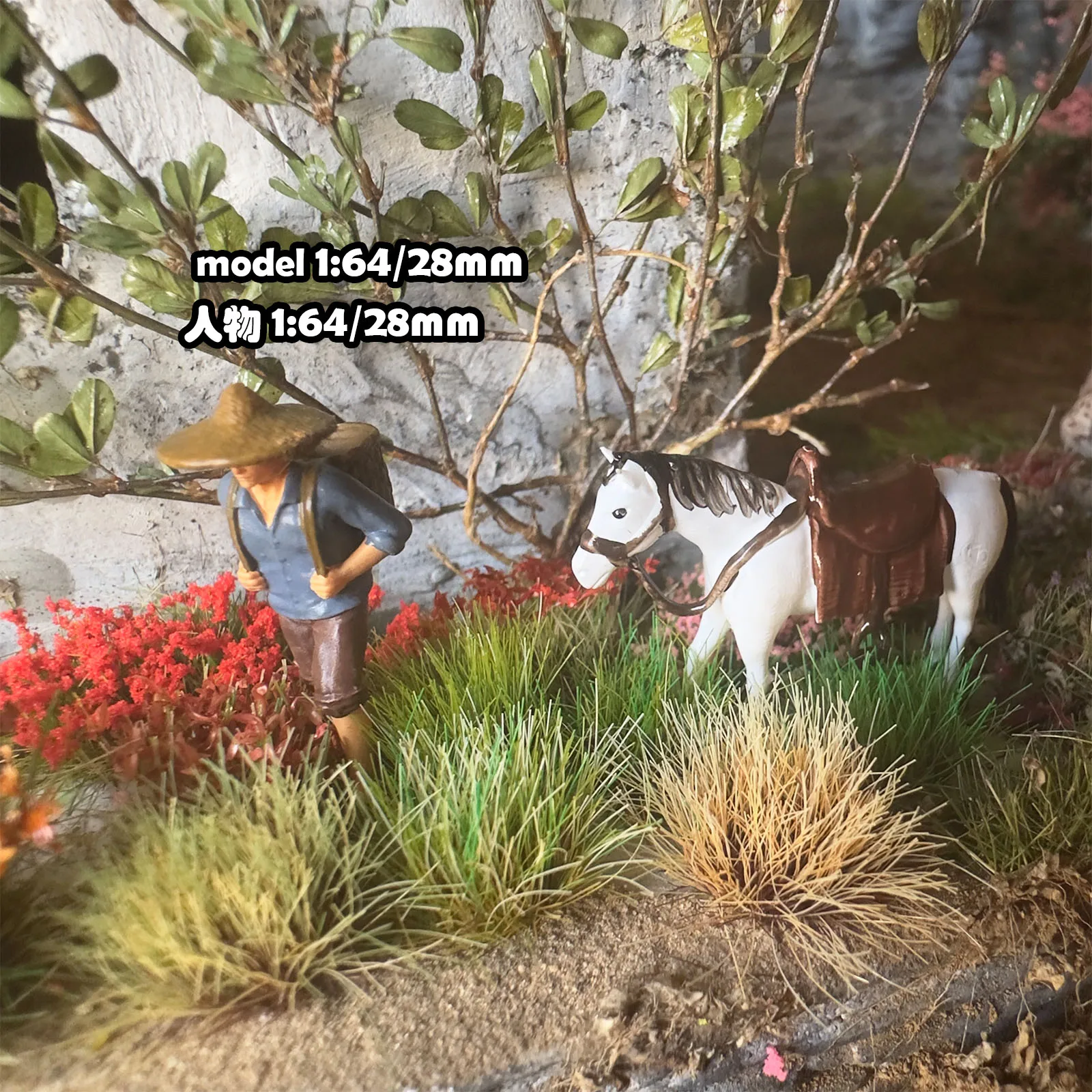 Miniature Grass Tufts for Dioramas 15pcs 6 Miniature Grass Tufts for Dioramas 15pcs - Image 6