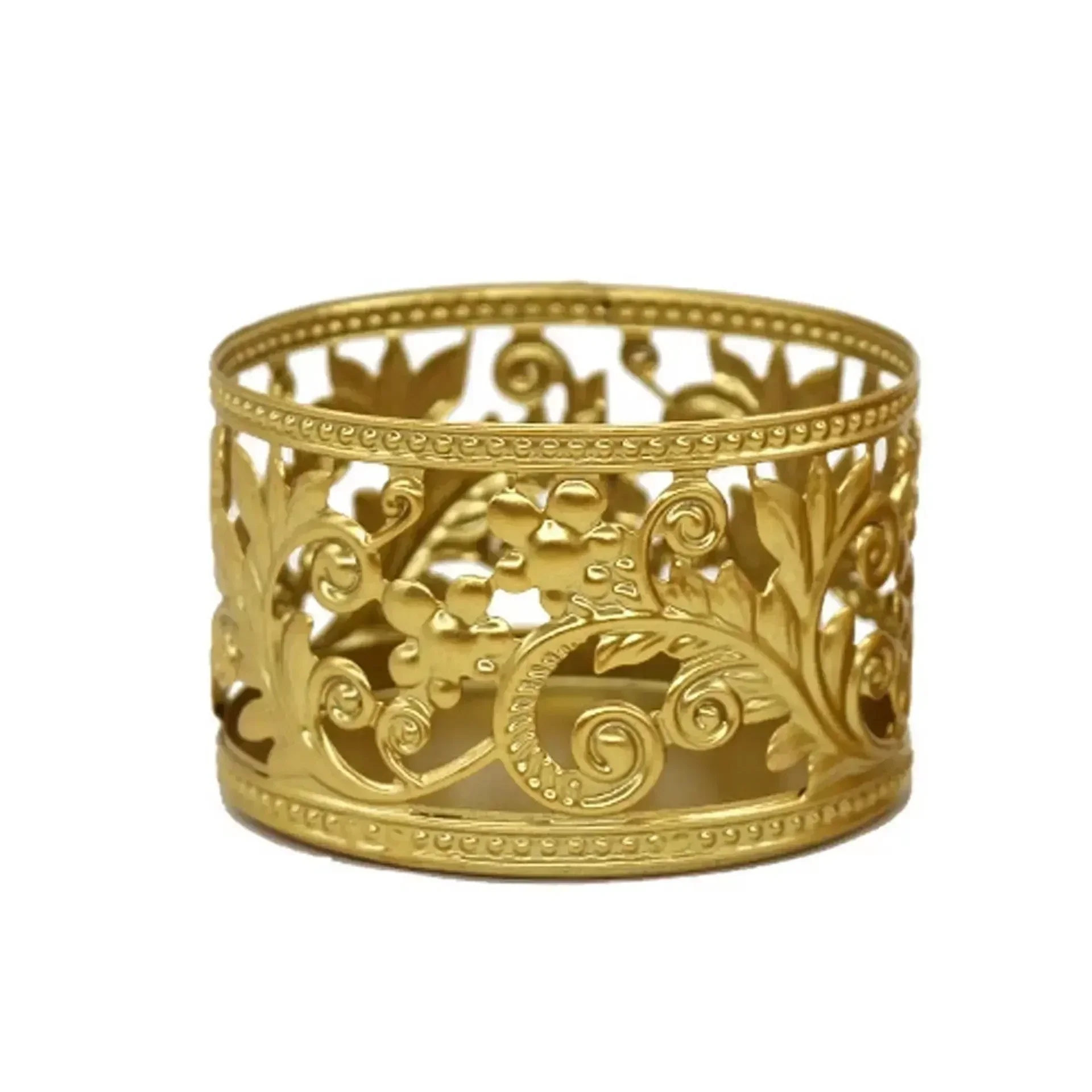 Vintage Gold Nordic Candle Holder 5 Vintage Gold Nordic Candle Holder - Image 5