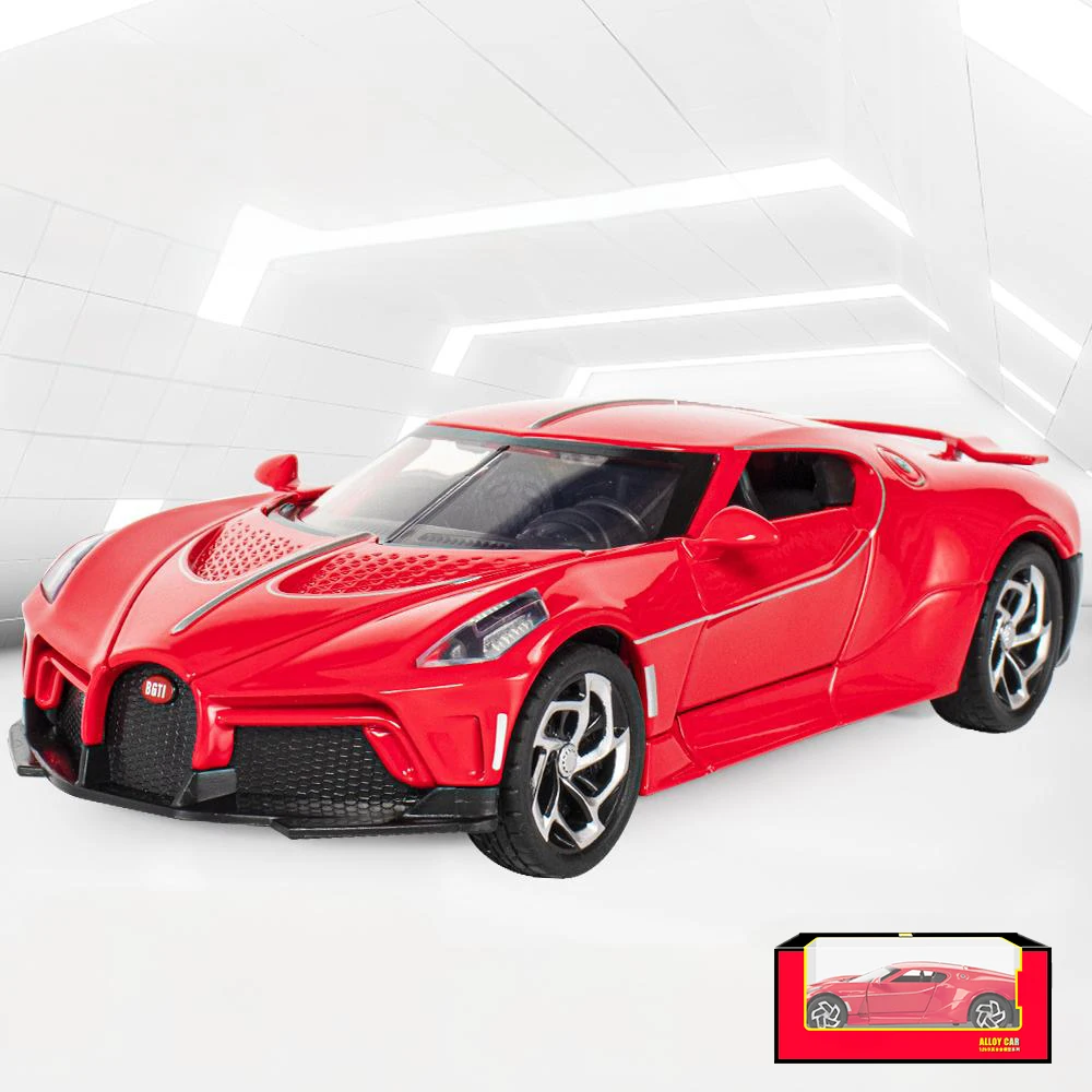 Red 1:24 Scale Diecast Model Supercar 7 Red 1:24 Scale Diecast Model Supercar - Image 7