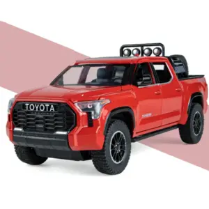 White Toyota Tundra Diecast Model 1:22 Scale 15 S5615abce61eb45fa8537aa0eba3ddb0d1