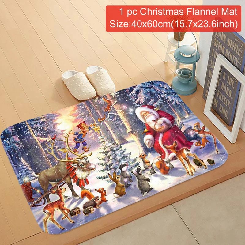 Festive Santa Christmas Door Mat 30x20x5 cm 22 Festive Santa Christmas Door Mat 30x20x5 cm - Image 22