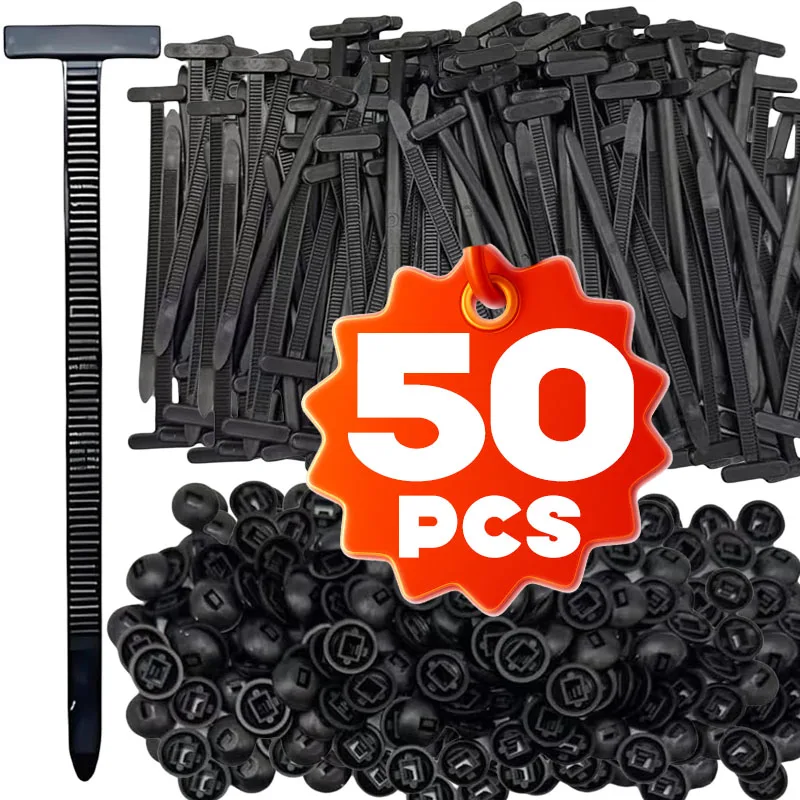 Black Nylon Cable Tie Kit with Buckles (Up to 600 pcs) 8 Black Nylon Cable Tie Kit with Buckles (Up to 600 pcs) - Image 8