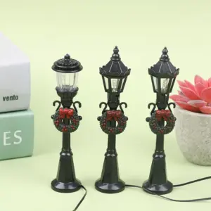 Miniature Festive Streetlights Set for Dollhouses 11 S56b0999a77114256ab8aecb3c3d5d273p
