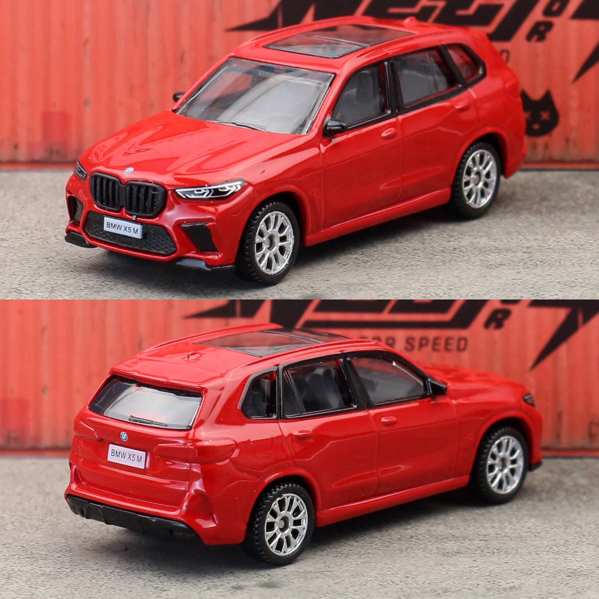 BMW X5M 1:64 Scale Diecast Model in Blue or Red 4 BMW X5M 1:64 Scale Diecast Model in Blue or Red - Image 4