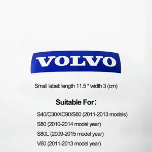Car Emblem Badge Set for Volvo Models 18 S56f7232aab744b88af7740f9455ca2edy 6