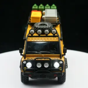 Yellow Land Rover Defender Diecast Model 1/32 Scale 13 S573574e194a14f4d9903fcdcb3dc2587M