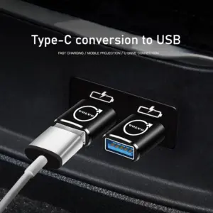 Vehicle USB-C to USB 3.0 Adapter for Cars 12 S575bcc8ce0474946b6283bbfaf9a9edb2