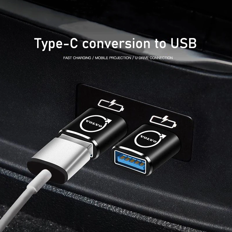 Vehicle USB-C to USB 3.0 Adapter for Cars 3 Vehicle USB-C to USB 3.0 Adapter for Cars - Image 3