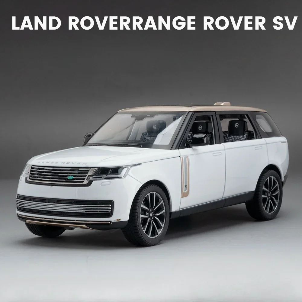 White Range Rover Diecast Model 1:24 Scale 10 White Range Rover Diecast Model 1:24 Scale - Image 10