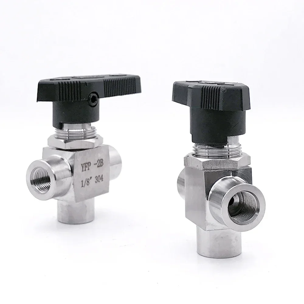 Durable 304 Stainless Steel Ball Valve 1/8-3/4 In 3 Durable 304 Stainless Steel Ball Valve 1/8-3/4 In - Image 3