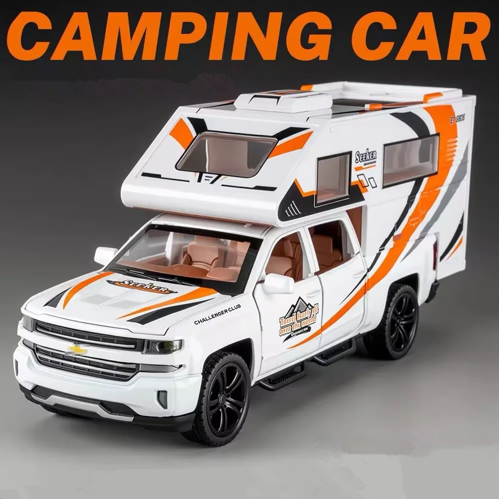 1:32 Silverado Pickup RV Diecast Model 1 1:32 Silverado Pickup RV Diecast Model