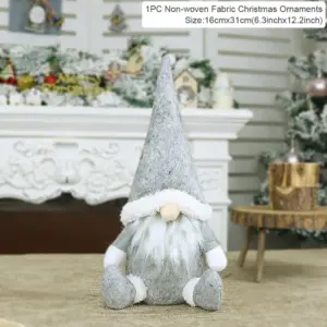 Faceless Santa Christmas Decor Dolls 20x16x8 cm 54 S57e80d8a52c74f96a572fc5c2be96279S 2