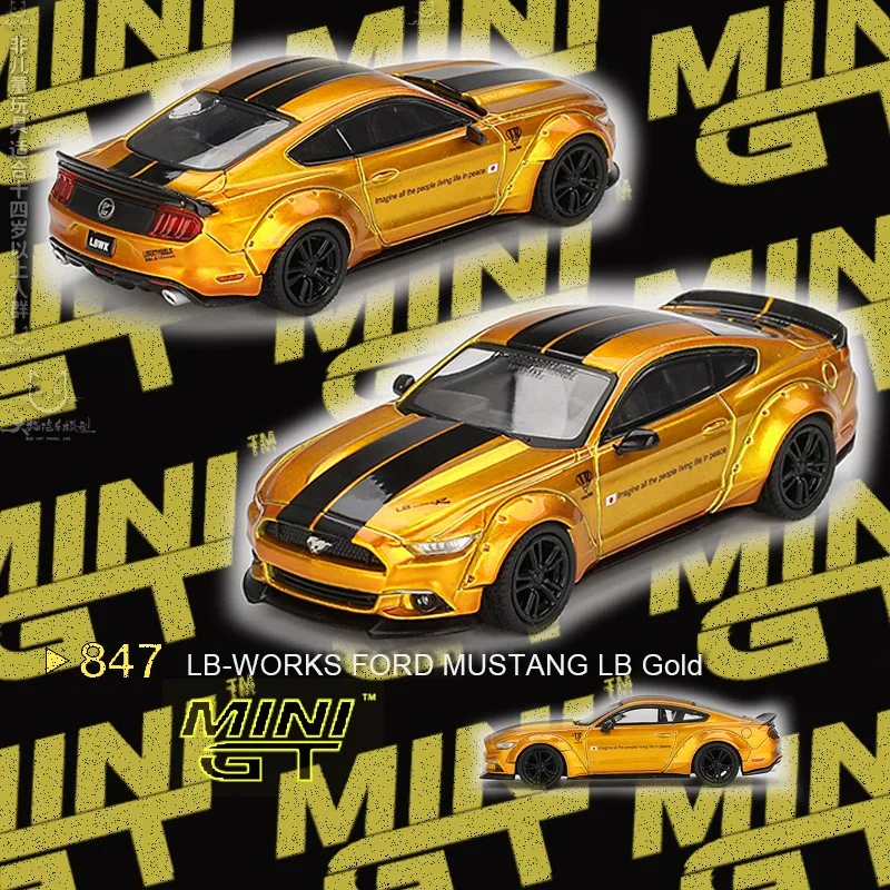 Ford Mustang LBWK 1/64 Diecast Model 5 Ford Mustang LBWK 1/64 Diecast Model - Image 5