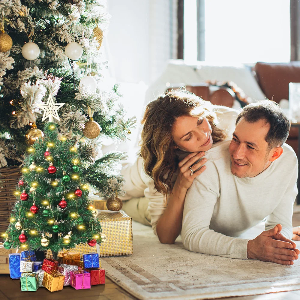 Mini LED Christmas Tree Nightlight - 45cm or 60cm 2 Mini LED Christmas Tree Nightlight - 45cm or 60cm - Image 2