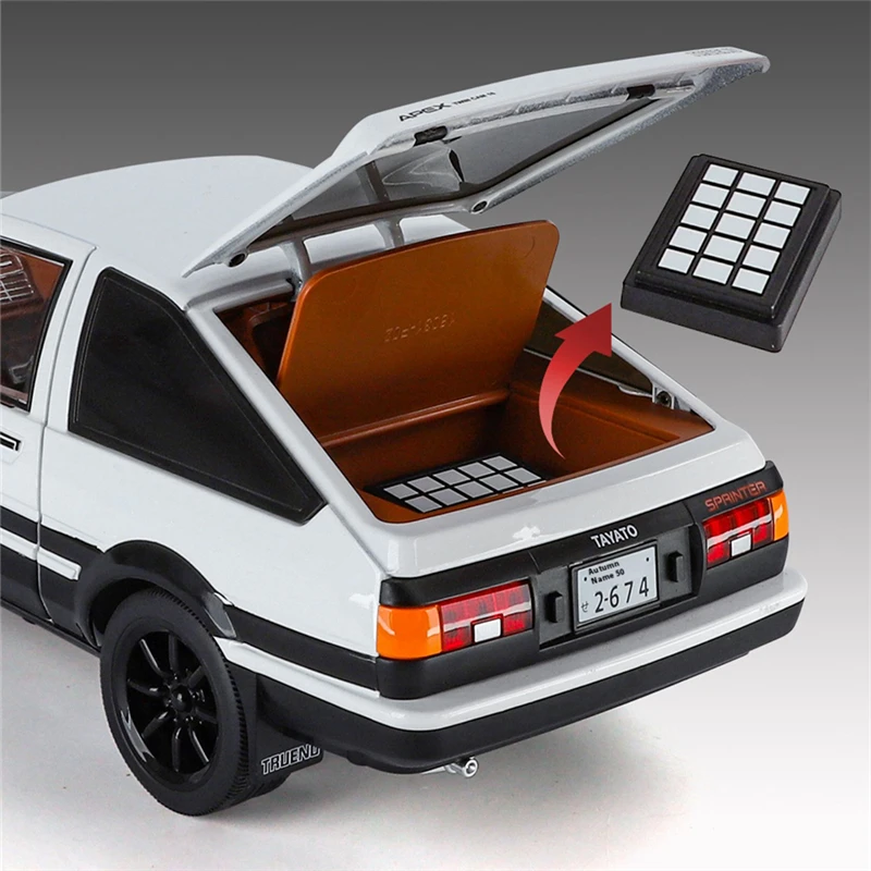 Initial D AE86 1:18 Diecast Model with Sound 6 Initial D AE86 1:18 Diecast Model with Sound - Image 6