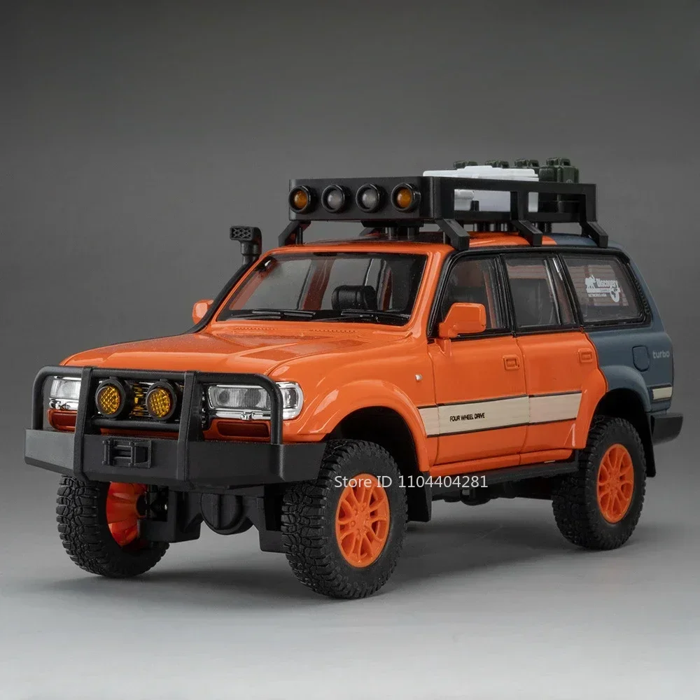 1:24 Diecast Land Cruiser Model with Lights 8 1:24 Diecast Land Cruiser Model with Lights - Image 8