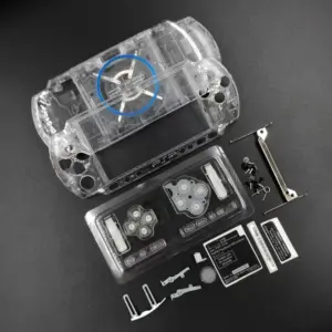 Vibrant Green Replacement Shell for PSP 3000 25 S589a3844bd6b46f4b0684475192665b5N 1