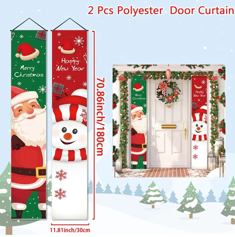 Festive Christmas Door Banner Set for 2024 25 Festive Christmas Door Banner Set for 2024 - Image 25