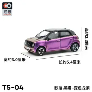 ORA Black Cat Chameleon Purple Diecast Model 12 S58c56342ae854efeb1865a04472114bcL