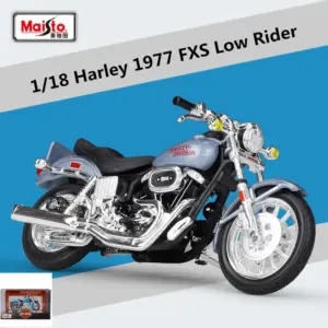 Harley-Davidson 1977 FXS Low Rider Diecast Model 11 S58d0f646927949a99d1711ccda99440a8