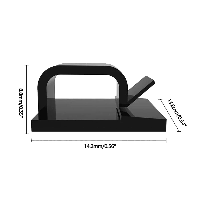 60-Piece Mini Outdoor Cable Clips Set 6 60-Piece Mini Outdoor Cable Clips Set - Image 6