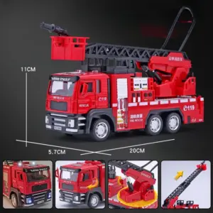 Realistic Fire Rescue Truck Model 1:32 Scale 19 S5969f66b48b040148f1183f0f6041b6cc