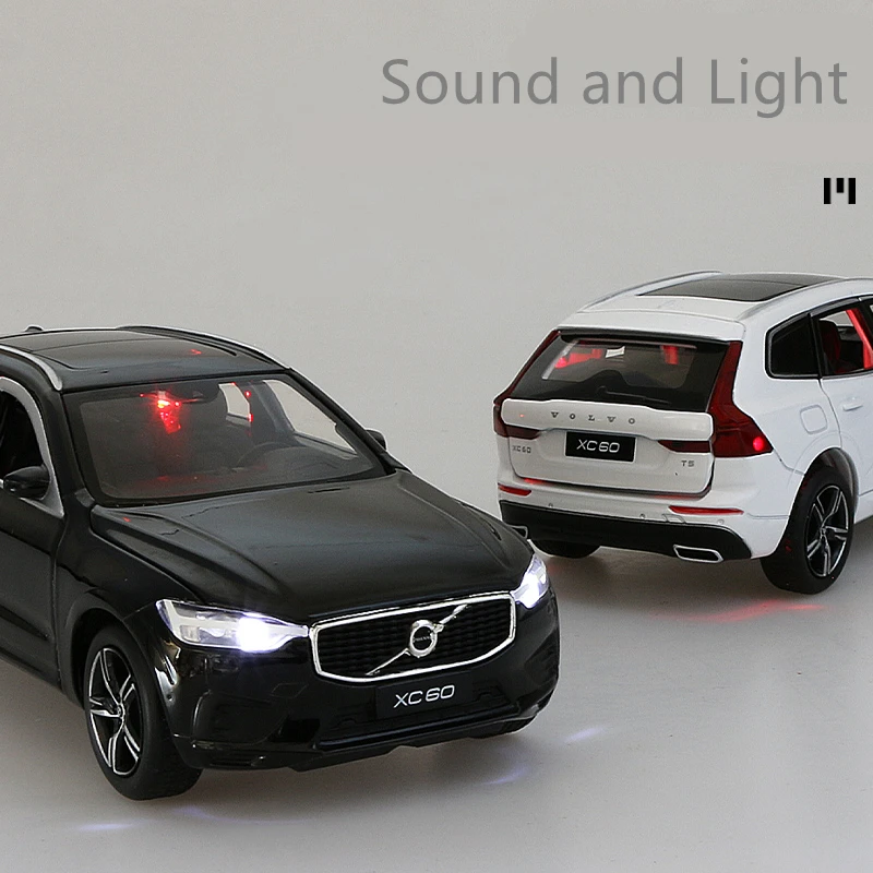 White 1:32 Diecast Volvo XC60 Model 5 White 1:32 Diecast Volvo XC60 Model - Image 5