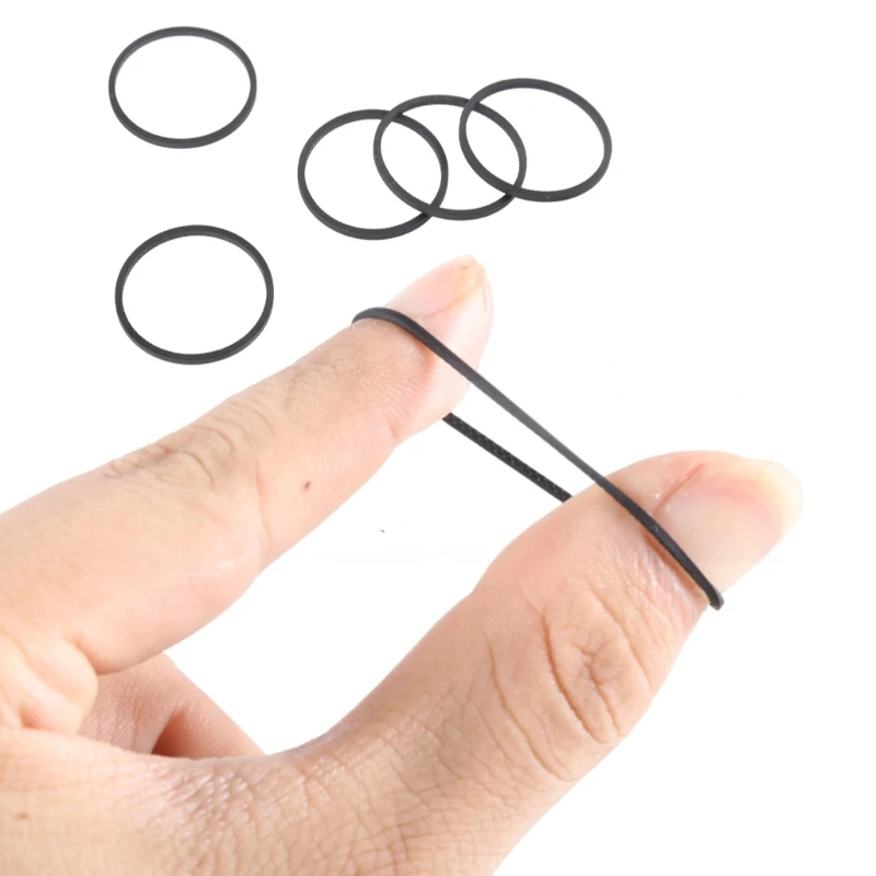 Set of 50 Rubber Drive Belts for Audio Equipment 2 Set of 50 Rubber Drive Belts for Audio Equipment - Image 2