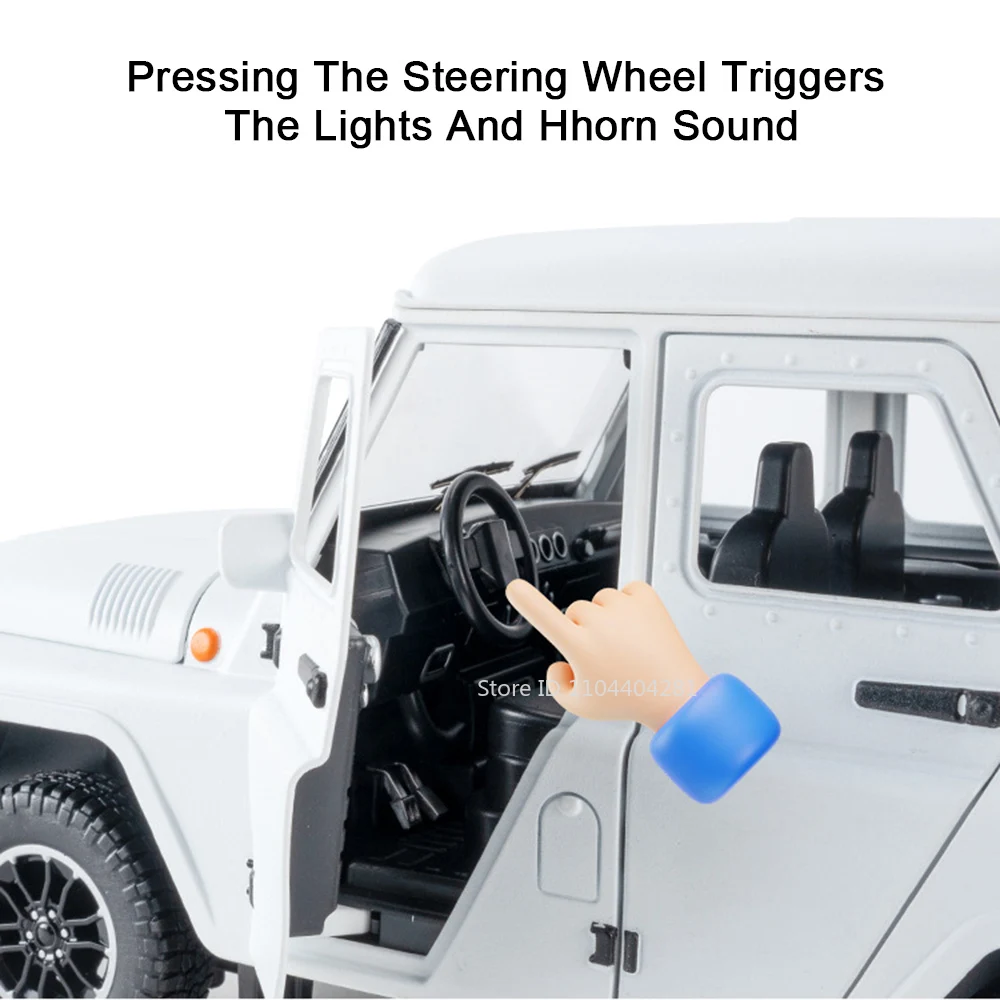 1:18 UAZ Hunter Diecast Model Replica 3 1:18 UAZ Hunter Diecast Model Replica - Image 3