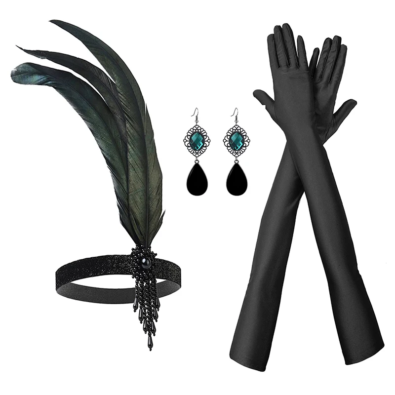 1920s Flapper Accessories Set for Adults 3 1920s Flapper Accessories Set for Adults - Image 3