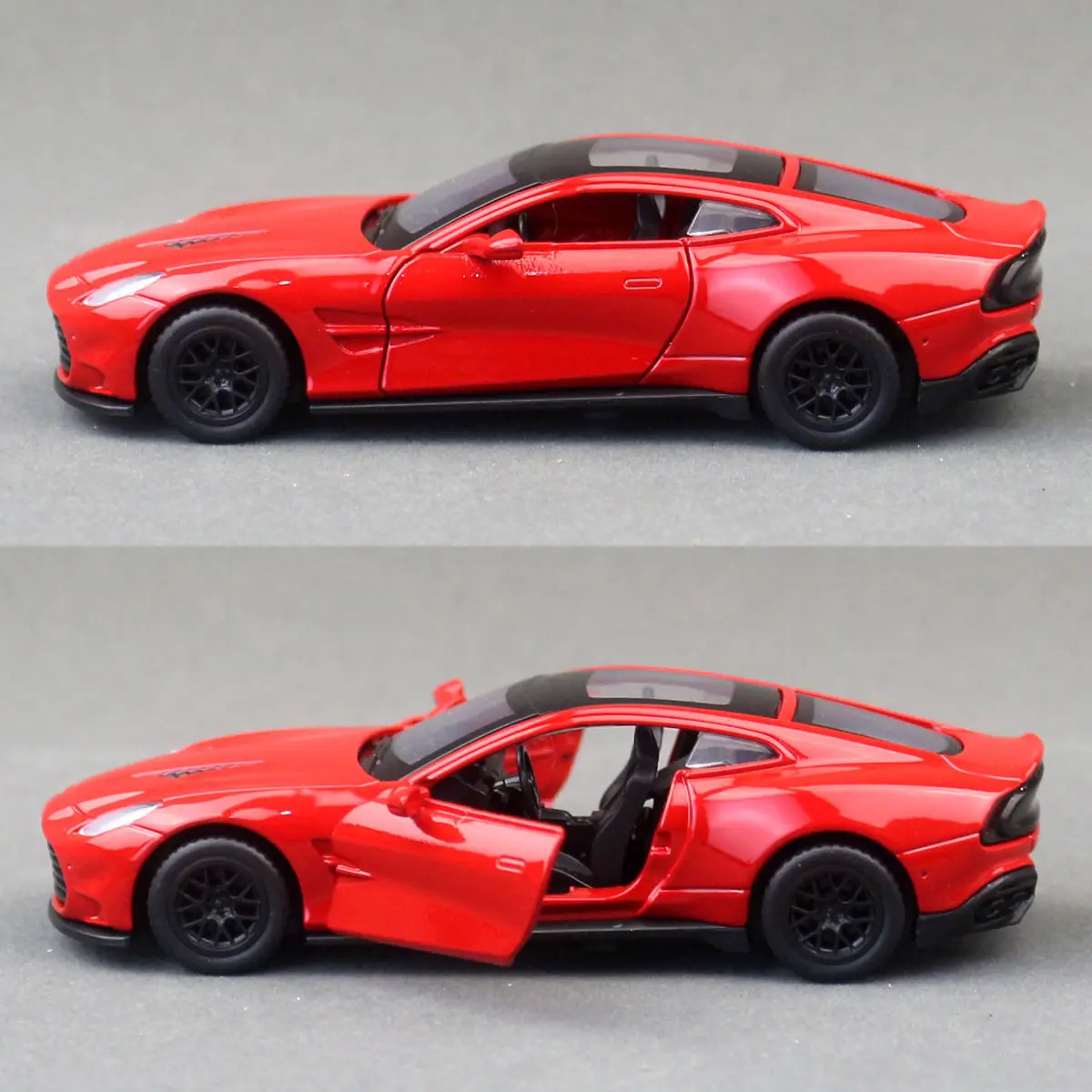 Silver 1:43 Aston Martin Vanquish Diecast Model 3 Silver 1:43 Aston Martin Vanquish Diecast Model - Image 3
