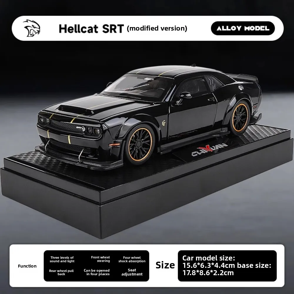 1:32 Dodge Hellcat Scale Model Car 6 1:32 Dodge Hellcat Scale Model Car - Image 6
